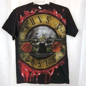 GUNS N' ROSES Vintage Concert Tee M